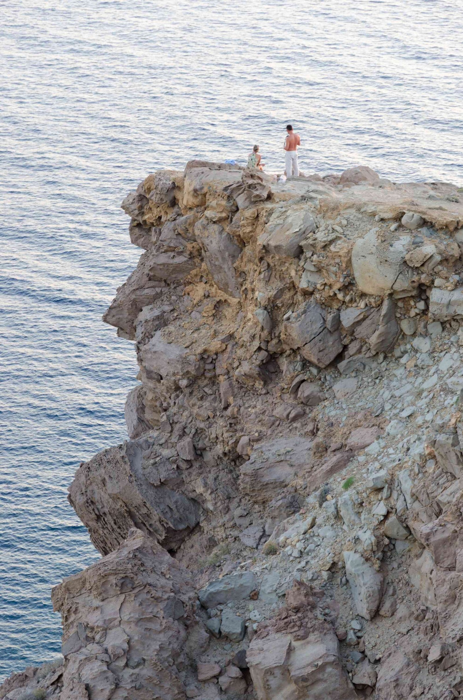 nea kameni volcano santorini